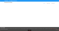 Desktop Screenshot of gestoriaordaz.com